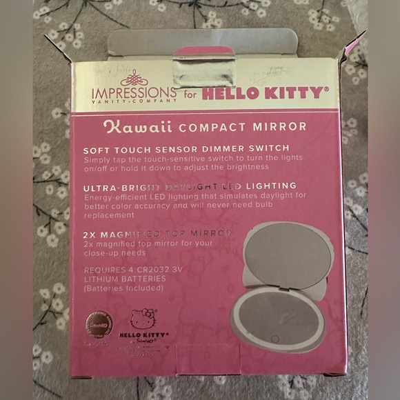 Hello Kitty Impressions Vanity Compact Mirror - Picture 2 of 5